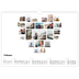 Fotokalender A3 — Collage shapes [Februar]
