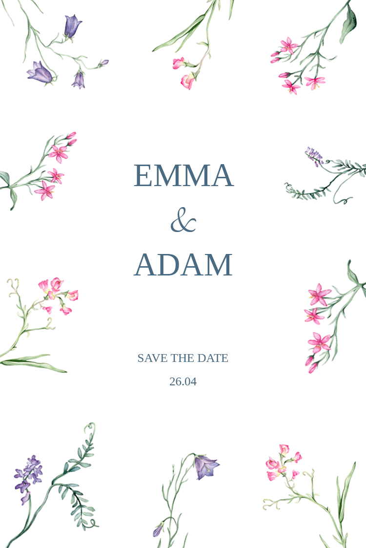 Save the date — Wildblumen-Flüstern