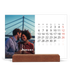 Tischkalender mit Holzfuß Querformat  — Monat [Januar]