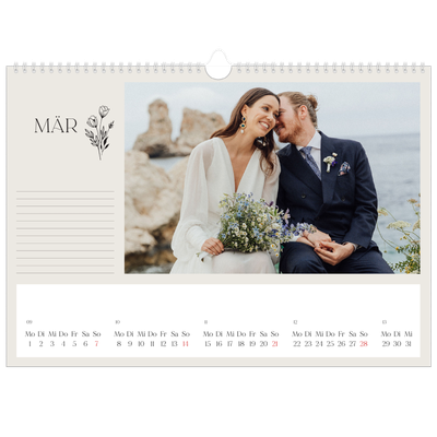 Fotokalender A3 — Blühende Initialen [Marsch]