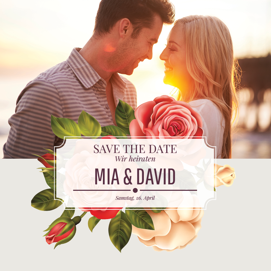 Save the date — Vintage Rosen