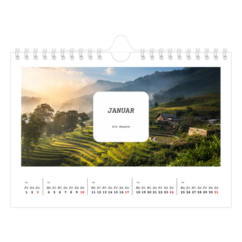 Fotokalender A5 — Die ganze Geschichte