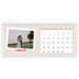 Tischkalender — Karminrote Signatur [April]