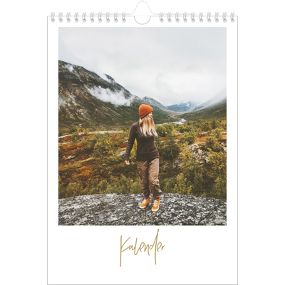 Fotokalender A4 (20 x 30 cm) — Handgeschrieben [deckblatt]
