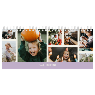 Tischkalender — Pastellfarbene Monate [deckblatt]