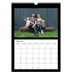 A3 Jahreskalender — Schwarzer Rand oben [Februar]