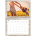 Fotokalender A4 doppelt (30 x 40 cm) — Holzhintergründe [Mai]