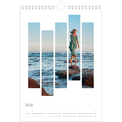 Fotokalender A4 (20 x 30 cm) — Reisemosaike [Mai]