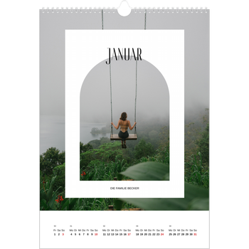 Fotokalender A3 — Der offene Bogen