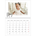 Fotokalender A4 doppelt (30 x 40 cm) — Durchsichtige Rahmen [Marsch]