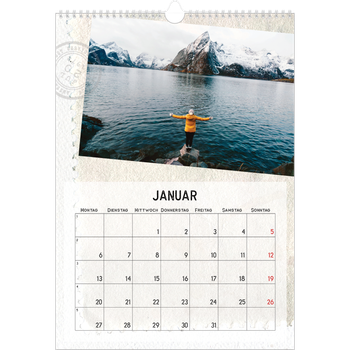 Fotokalender A3 — Parts unknown
