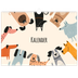 Fotokalender A3 — Hunde und Kritzeleien [deckblatt]