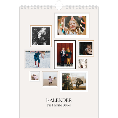 Fotokalender A4 (20 x 30 cm) — Fotowand [deckblatt]