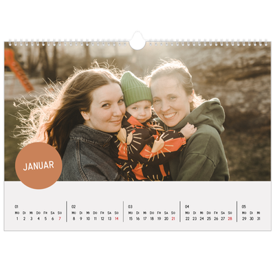 Fotokalender A3 — Fotosticker [Januar]