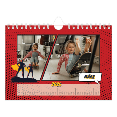 Fotokalender A5 — Comic-Buch [Marsch]