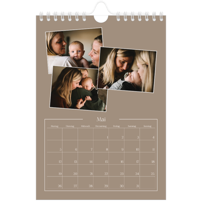 Fotokalender A5 — Gebastelte Momente [deckblatt]
