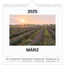 Jahreskalender Quadratisch — Schlichtes Foto [Marsch]