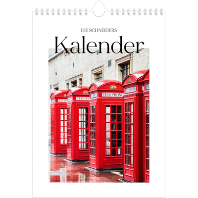 Fotokalender A4 (20 x 30 cm) — Mein Reisebericht [deckblatt]