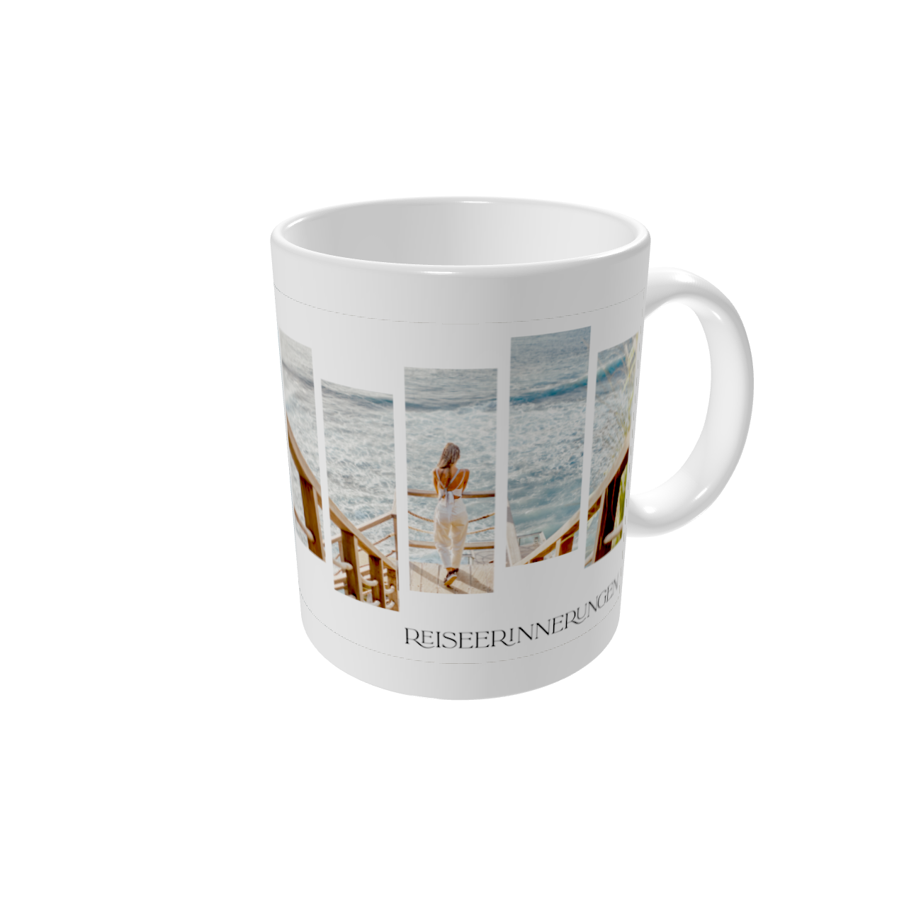 Keramik Becher bedrucken » Reisemosaike » Fototasse