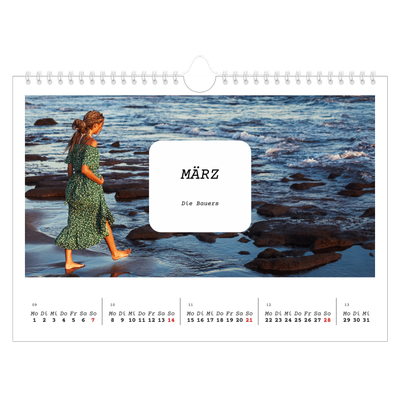 Fotokalender A4 — Die ganze Geschichte [Marsch]