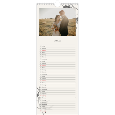 Küchenkalender  — Tinte und Efeu [Januar]