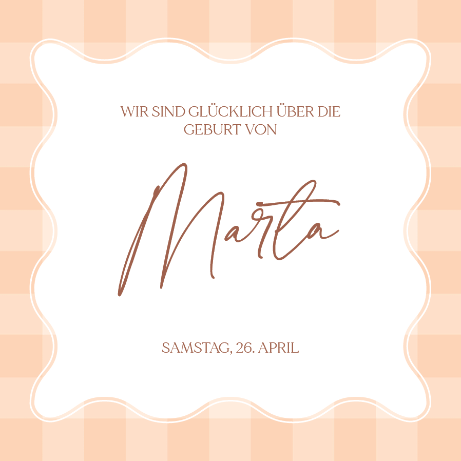 Einladungskarten — Pastell-Wellen