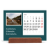 Tischkalender mit Holzfuß Querformat  — Redaktionelle Erde [April]