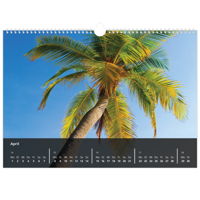 Fotokalender A3 — Komplimente [April]