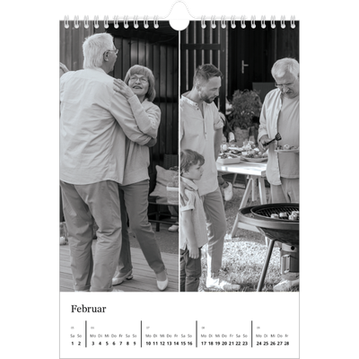 Fotokalender A4 (20 x 30 cm) — Fokus [Februar]