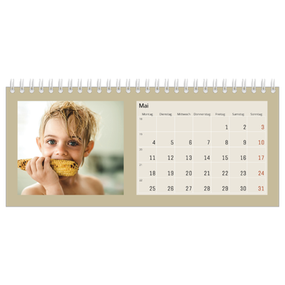 Tischkalender — Erdtöne [deckblatt]