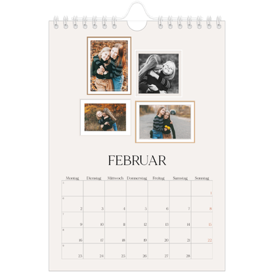 Fotokalender A5 — Fotowand [Februar]