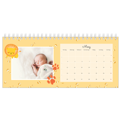 Tischkalender — Süße Tiere [Marsch]