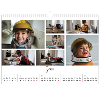 Fotokalender A3 — Fotoarrangement