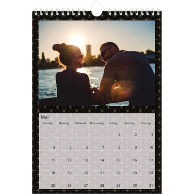 Fotokalender A4 (20 x 30 cm) — Geometrisch [deckblatt]