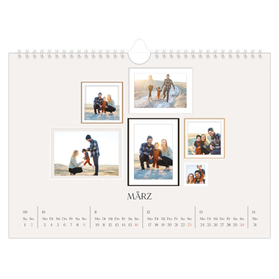 Fotokalender A4 — Fotowand [Marsch]
