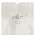 Jahreskalender Quadratisch — Blühende Initialen [deckblatt]