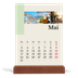 Tischkalender mit Holzfuß Hochformat  — Sehenswürdigkeiten der Welt [deckblatt]