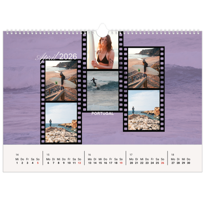 Fotokalender A3 — Wanderlust [April]