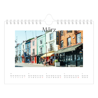 Fotokalender A5 — Mein Reisebericht [Marsch]