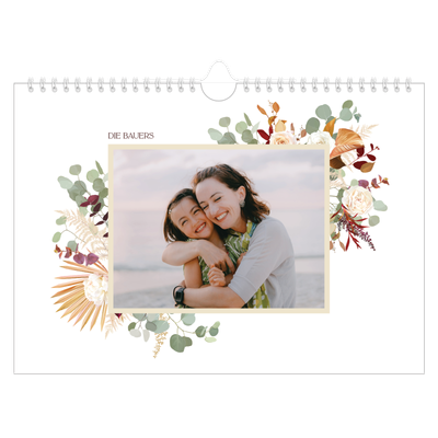 Fotokalender A4 — Boho [deckblatt]