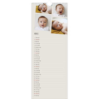 Küchenkalender  — Momente in Bewegung [Marsch]