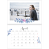 Fotokalender A4 doppelt (30 x 40 cm) — Blumen-Illustrationen [April]