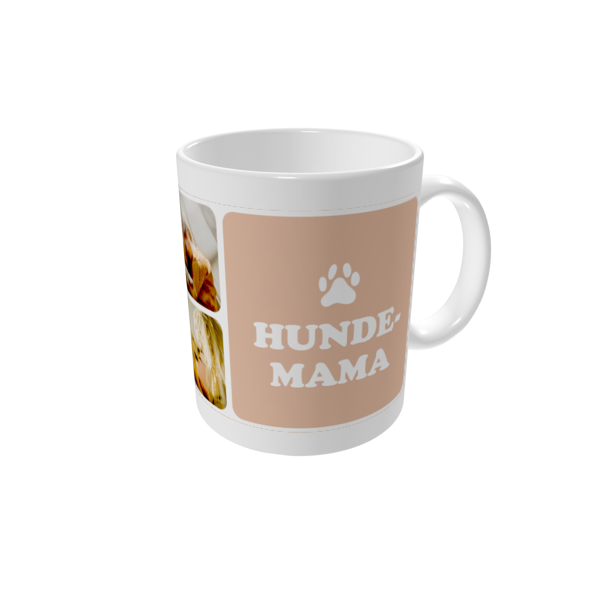 Tasse bedrucken — Hunde-Mama - Farbe