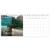 Tischkalender — Einfacher Serif [Februar]