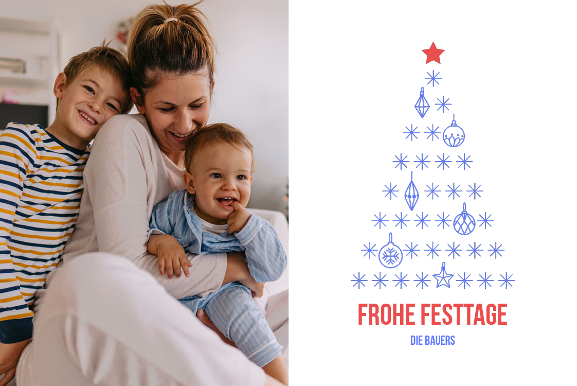 Fotokarten — Geometrischer Baum