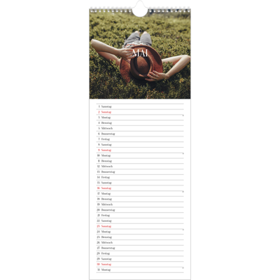 Küchenkalender  — Endloses Entfliehen [Mai]