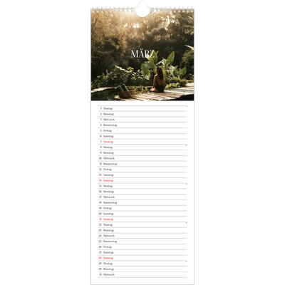 Küchenkalender  — Endloses Entfliehen [Marsch]