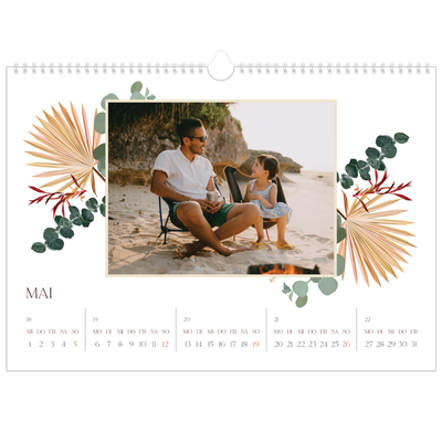 Fotokalender A3 — Boho [deckblatt]