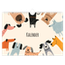 Fotokalender A4 — Hunde und Kritzeleien [deckblatt]