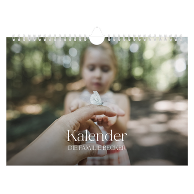 Fotokalender A4 — Zwölf große Monate [deckblatt]